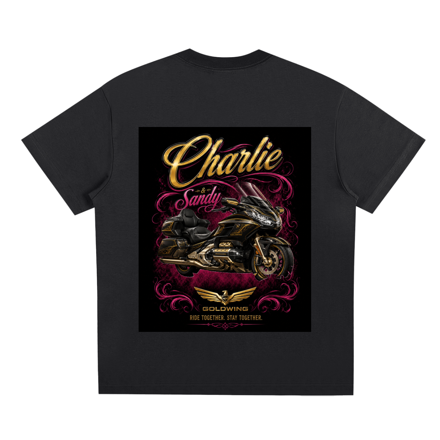 Charlie & sandy t shirt