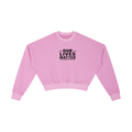 Vintage Washed Cropped Sweatshirt