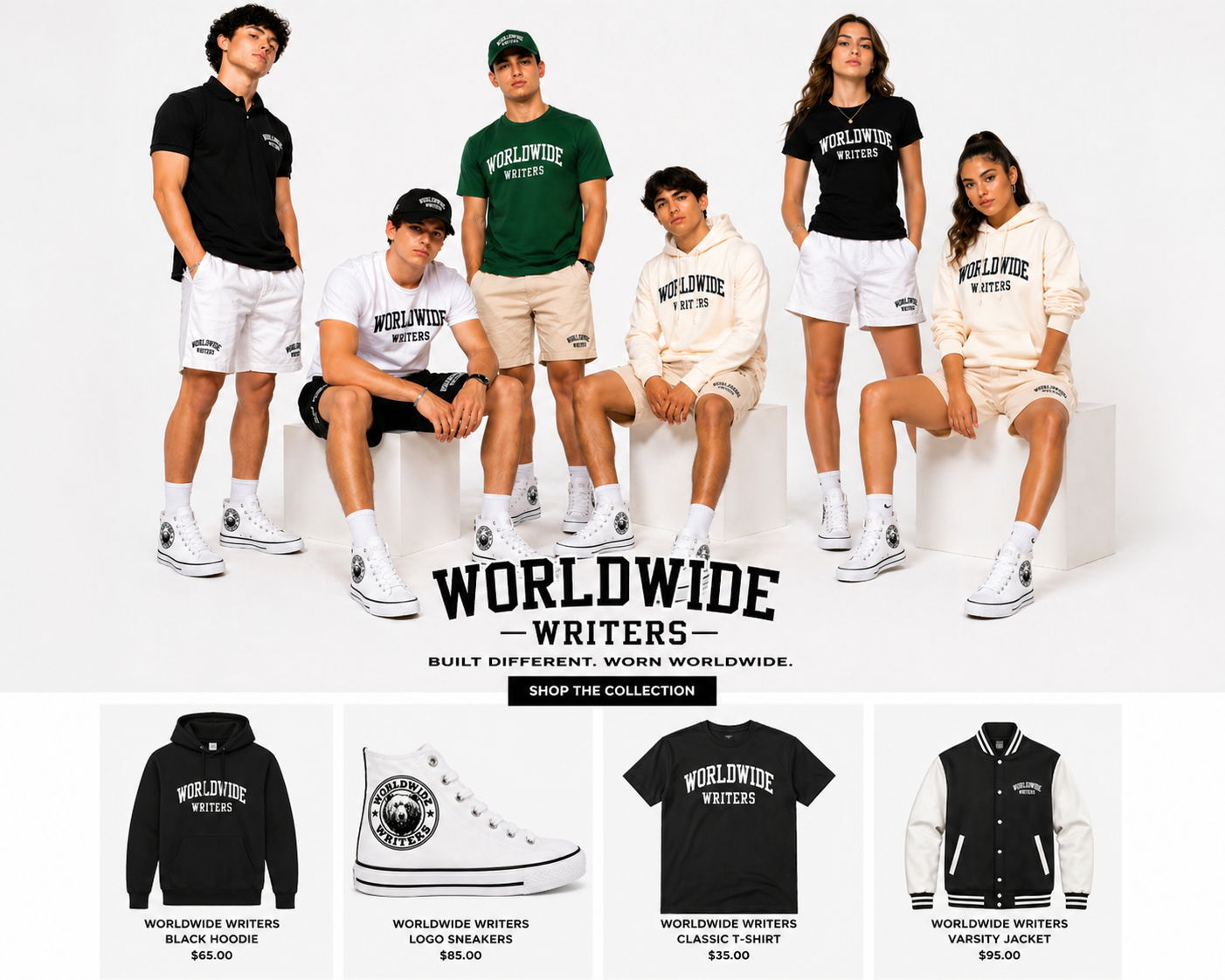 World wide writers shirt